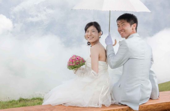 Japanese bridal photo shoot