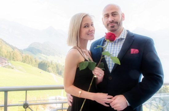 Surprise marriage proposal near Lucerne