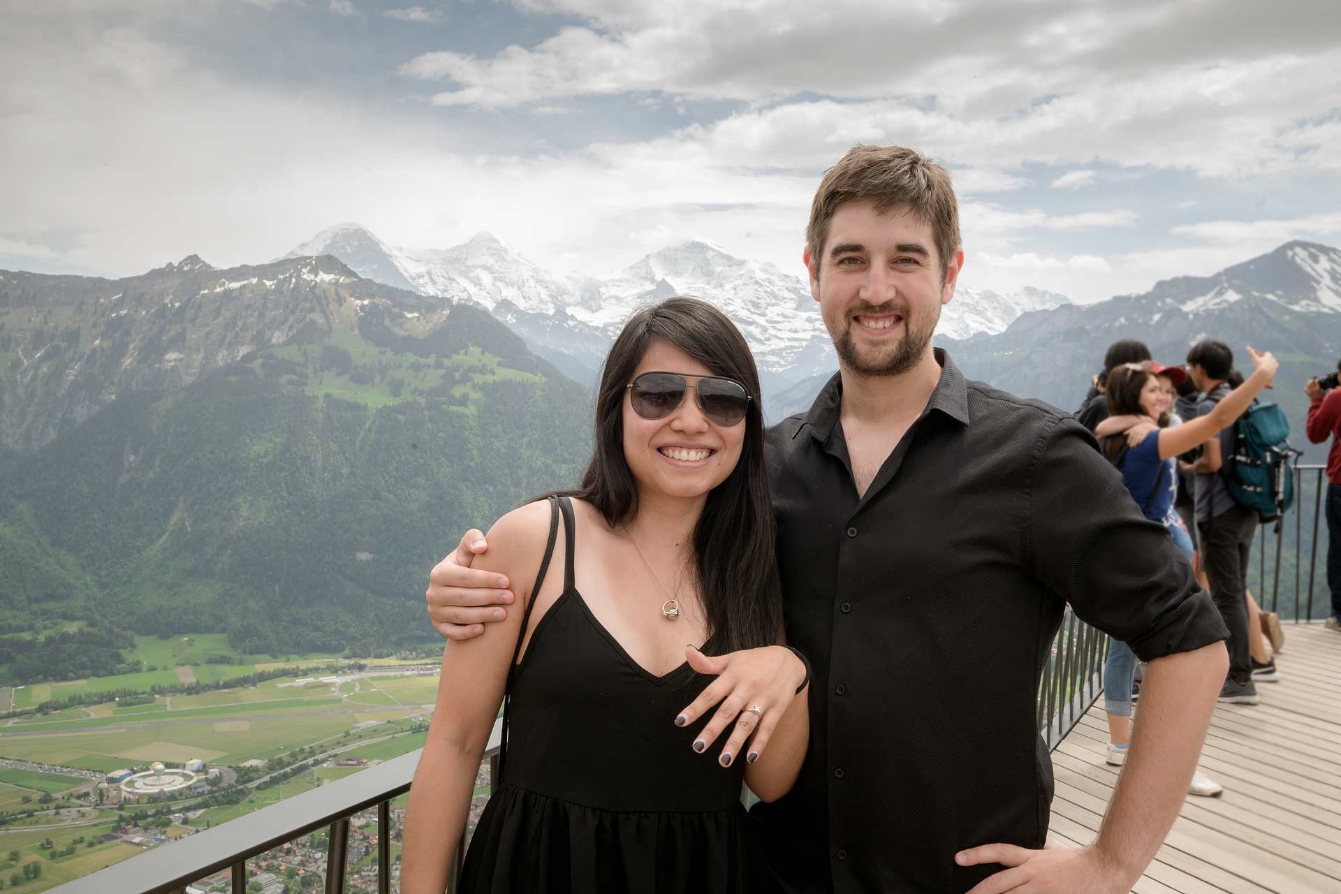 Surprise engagement on the Harder Kulm