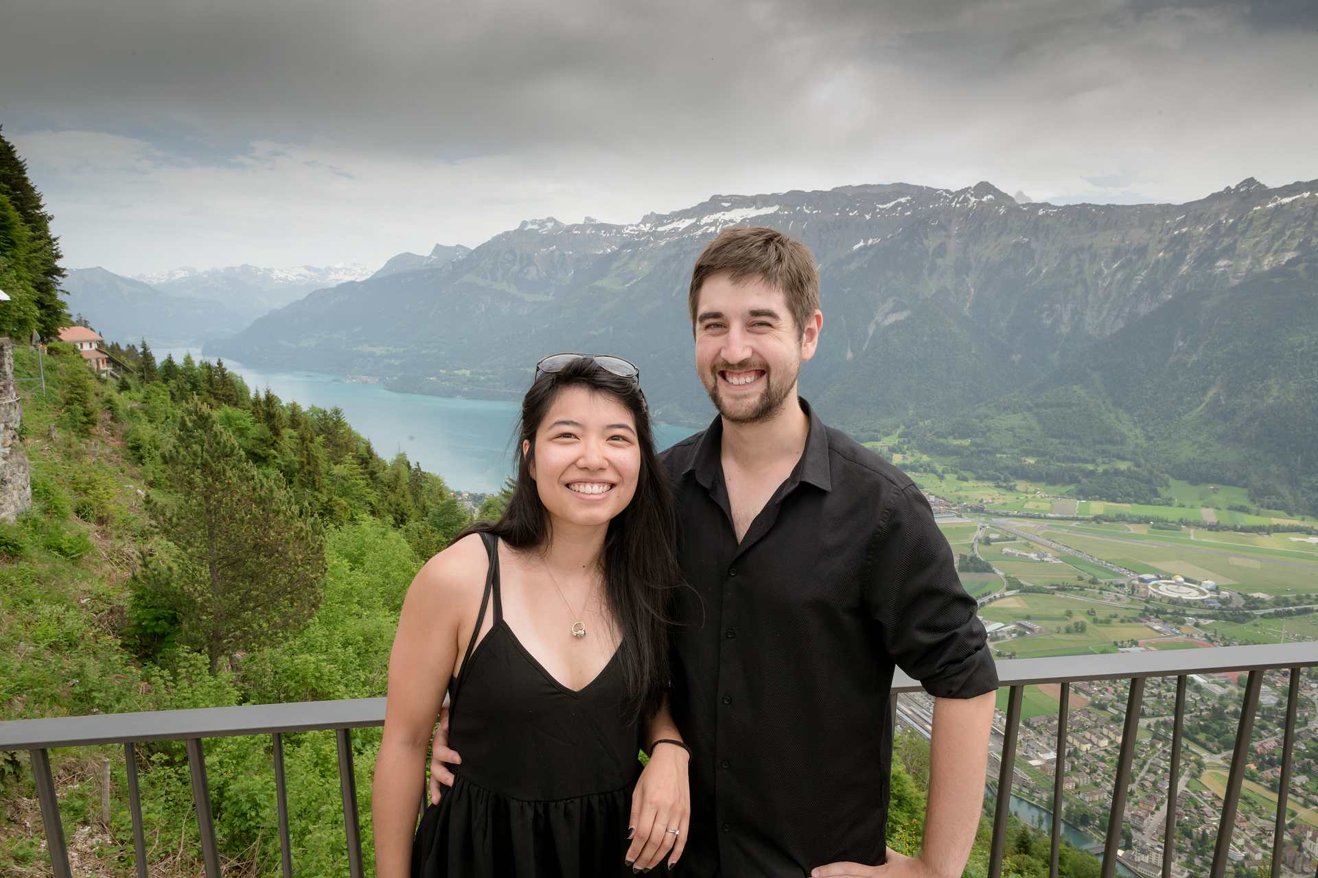 Surprise engagement on the Harder Kulm