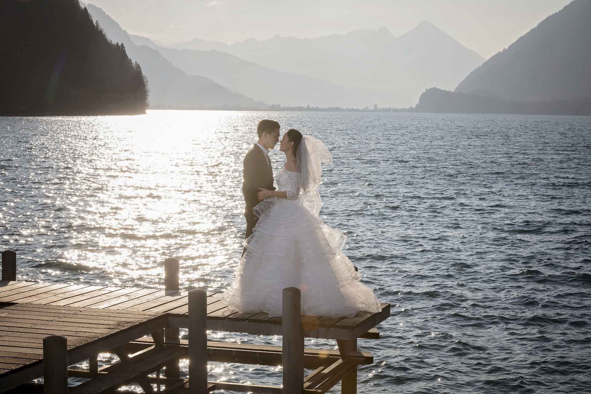 Before the wedding photo shoot | Photographer Interlaken Switzerland