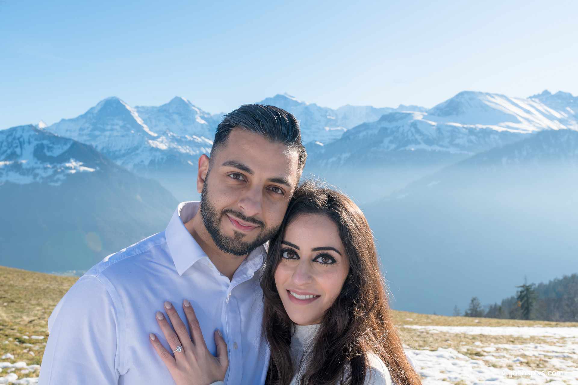 Surprise Engagement in Interlaken, Switzerland