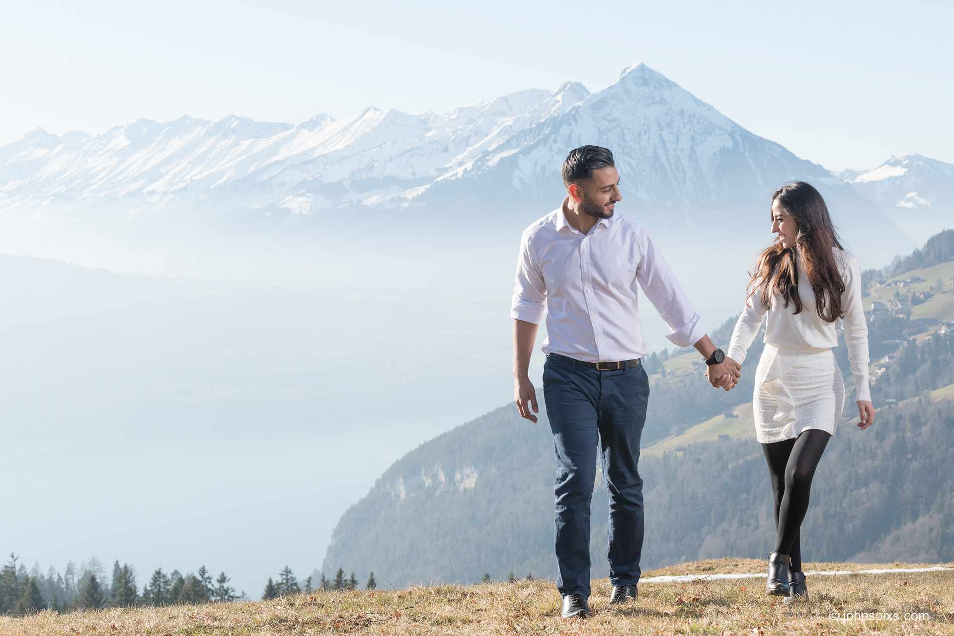 Couples photo shoot near Interlaken