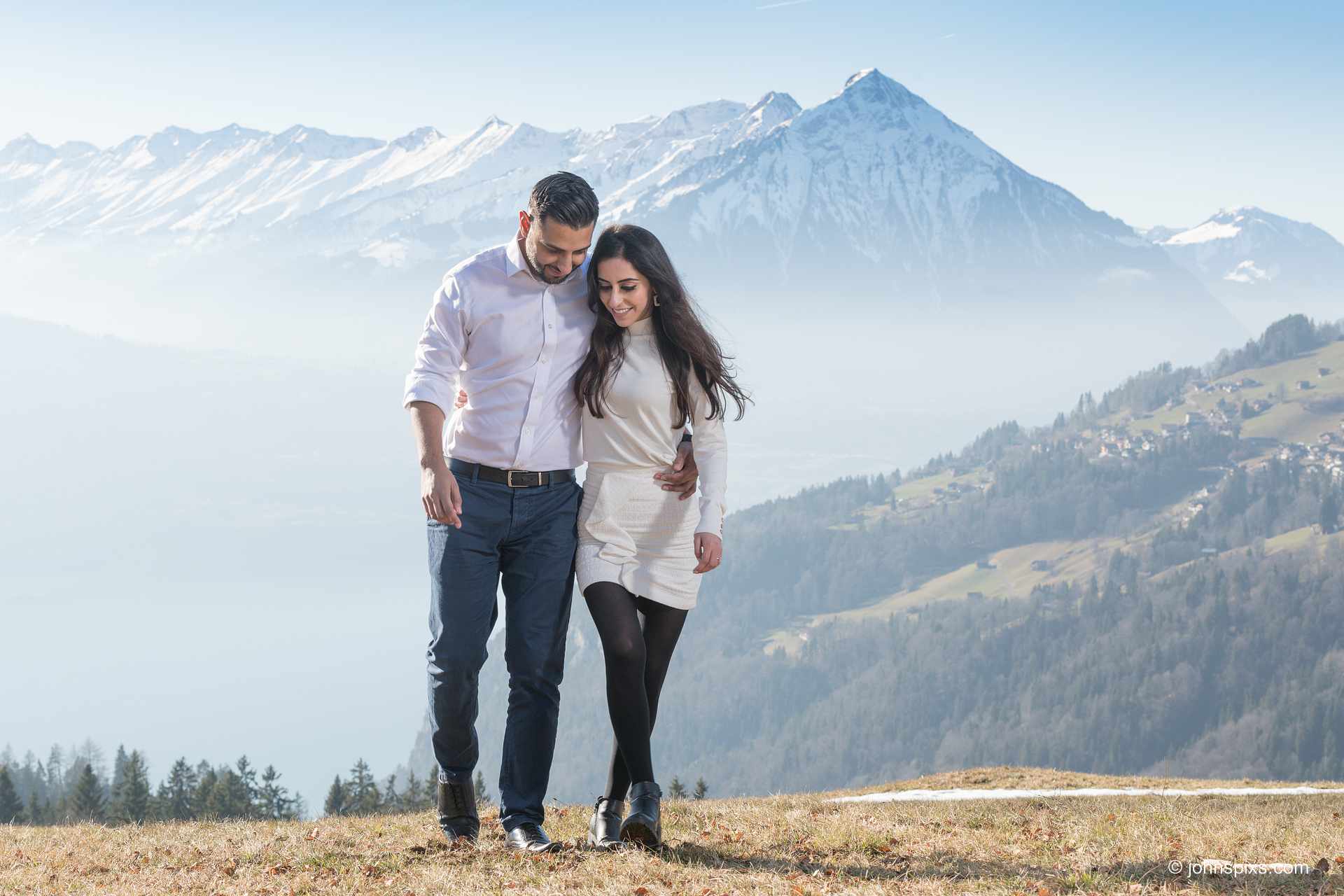 Couples photo shoot near Interlaken