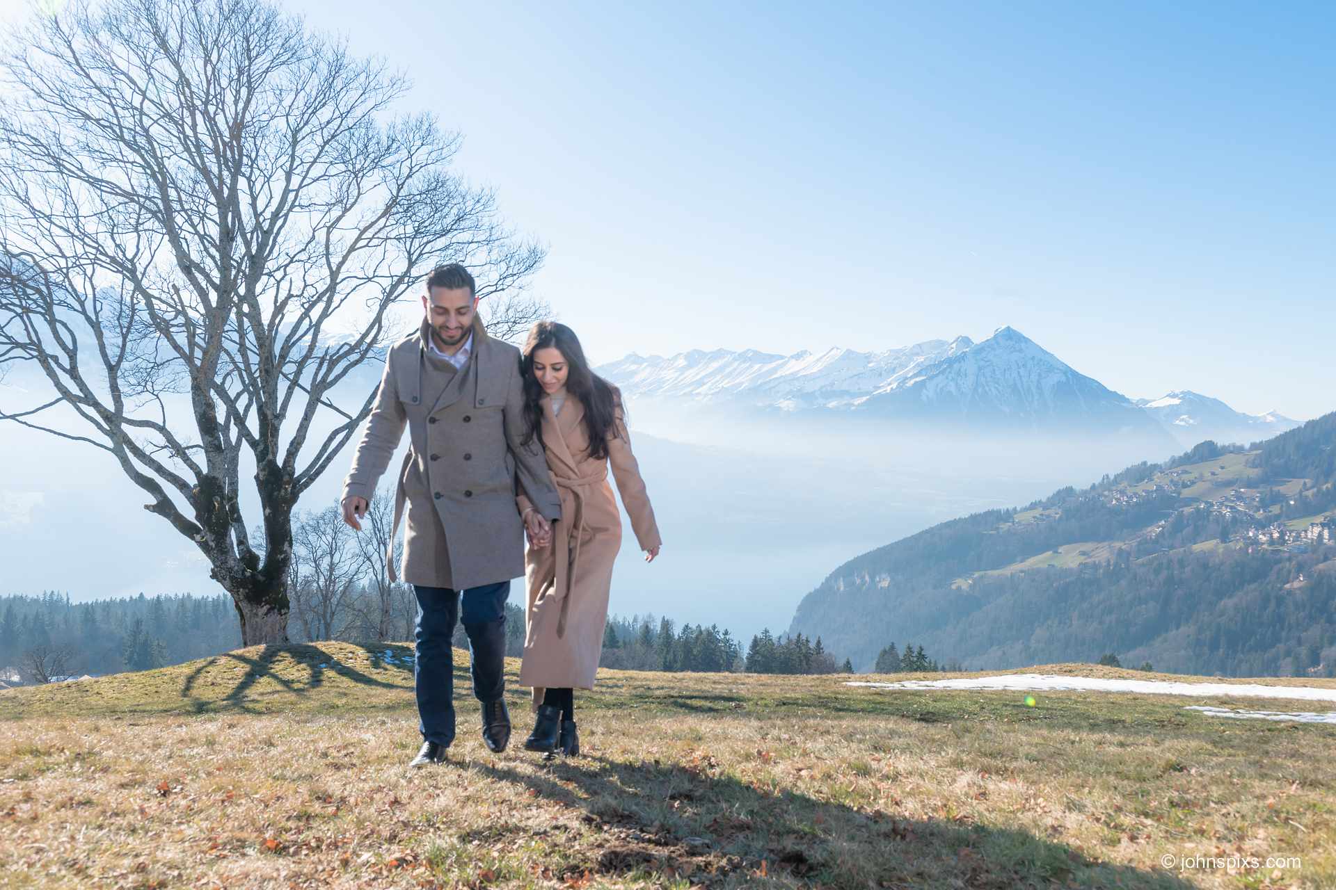 Surprise Engagement in Interlaken, Switzerland