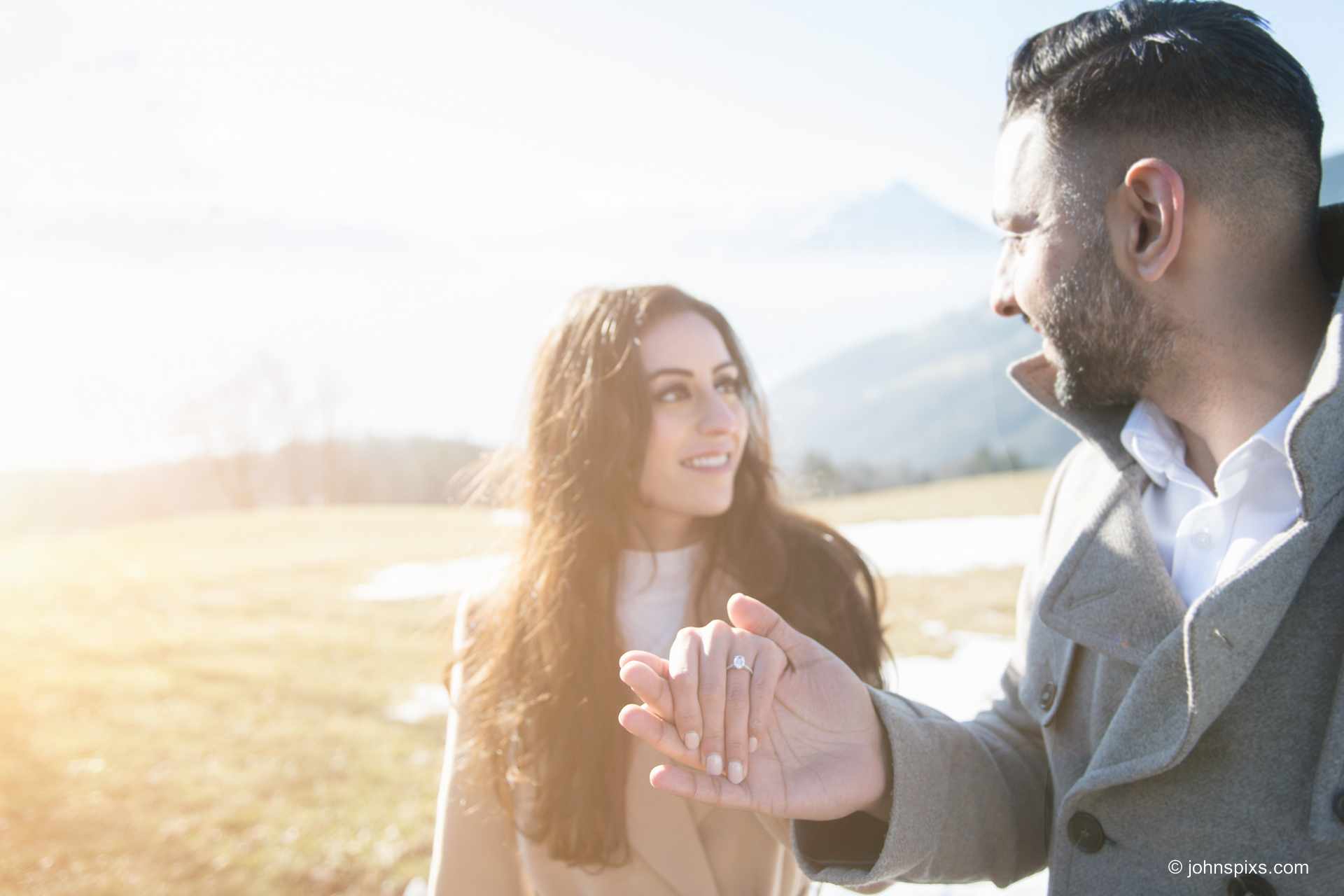 Surprise Engagement in Interlaken, Switzerland