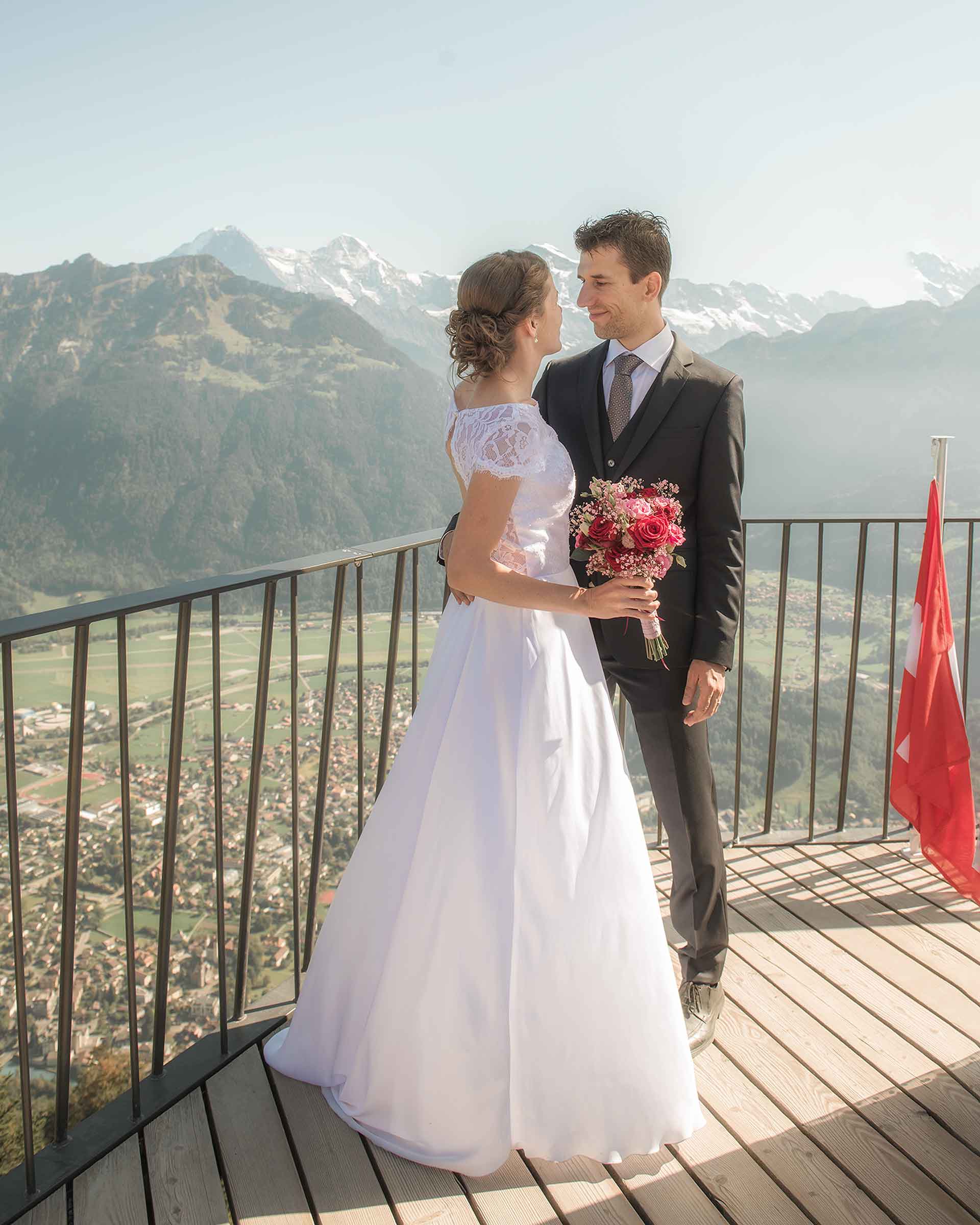 Civil wedding Harder Kulm Interlaken