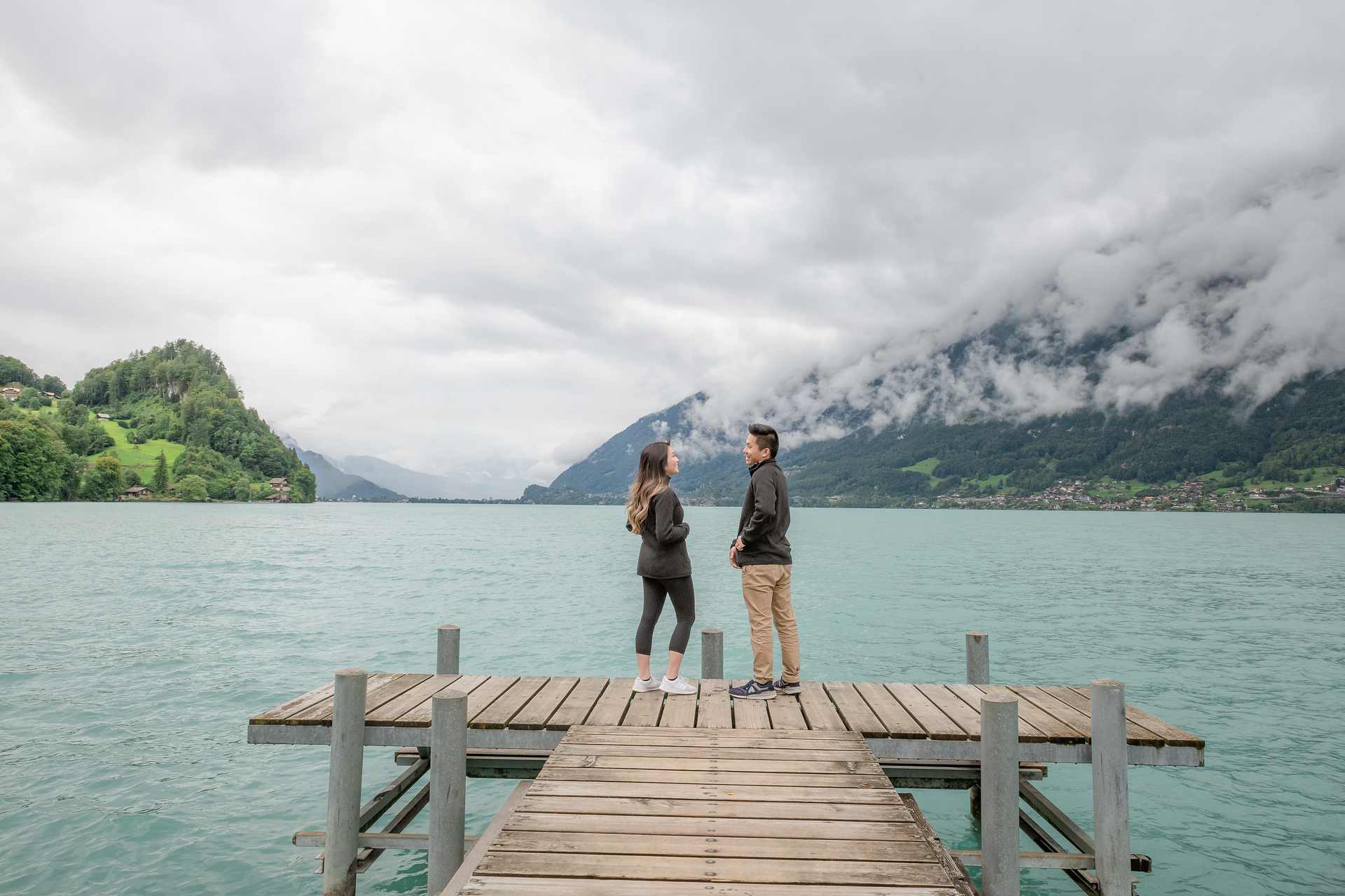 Surprise Engagement in Interlaken, Switzerland