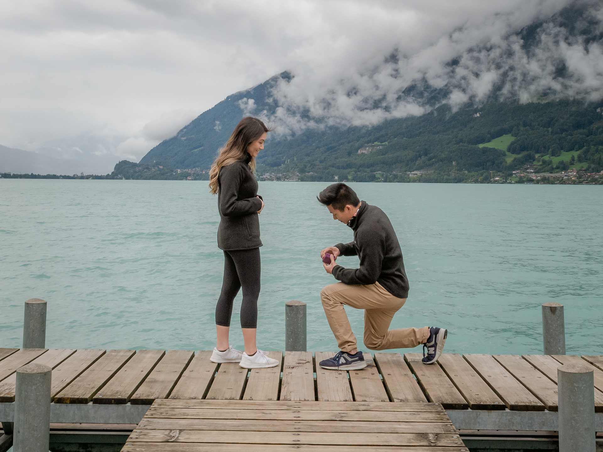 Surprise Engagement in Interlaken, Switzerland