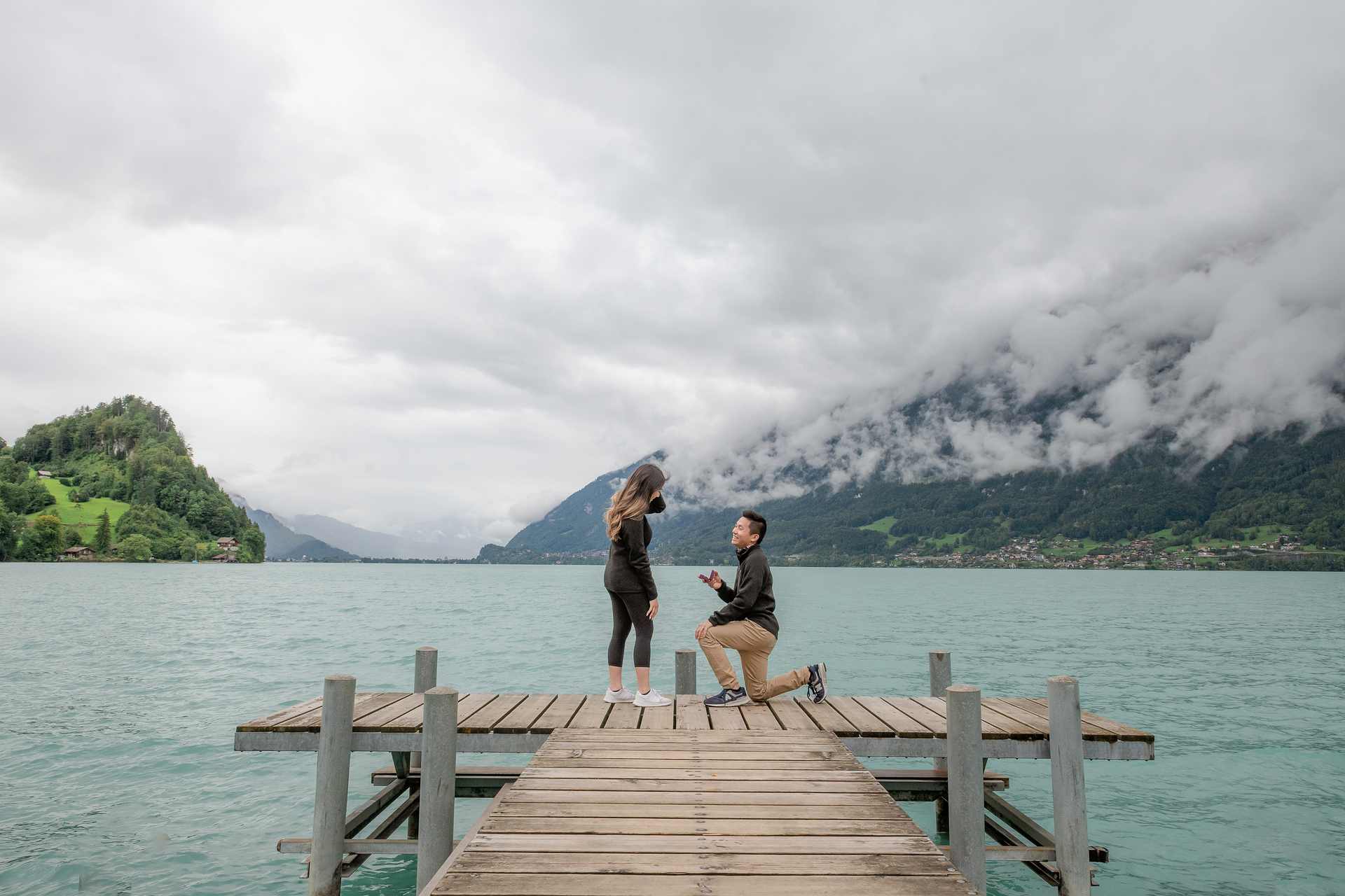 Surprise Engagement in Interlaken, Switzerland