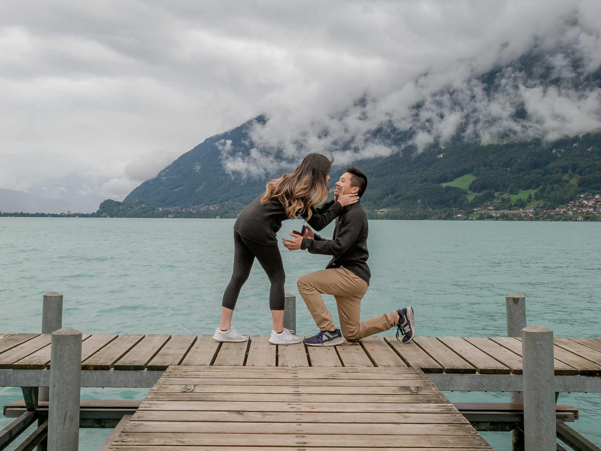 Surprise Engagement in Interlaken, Switzerland