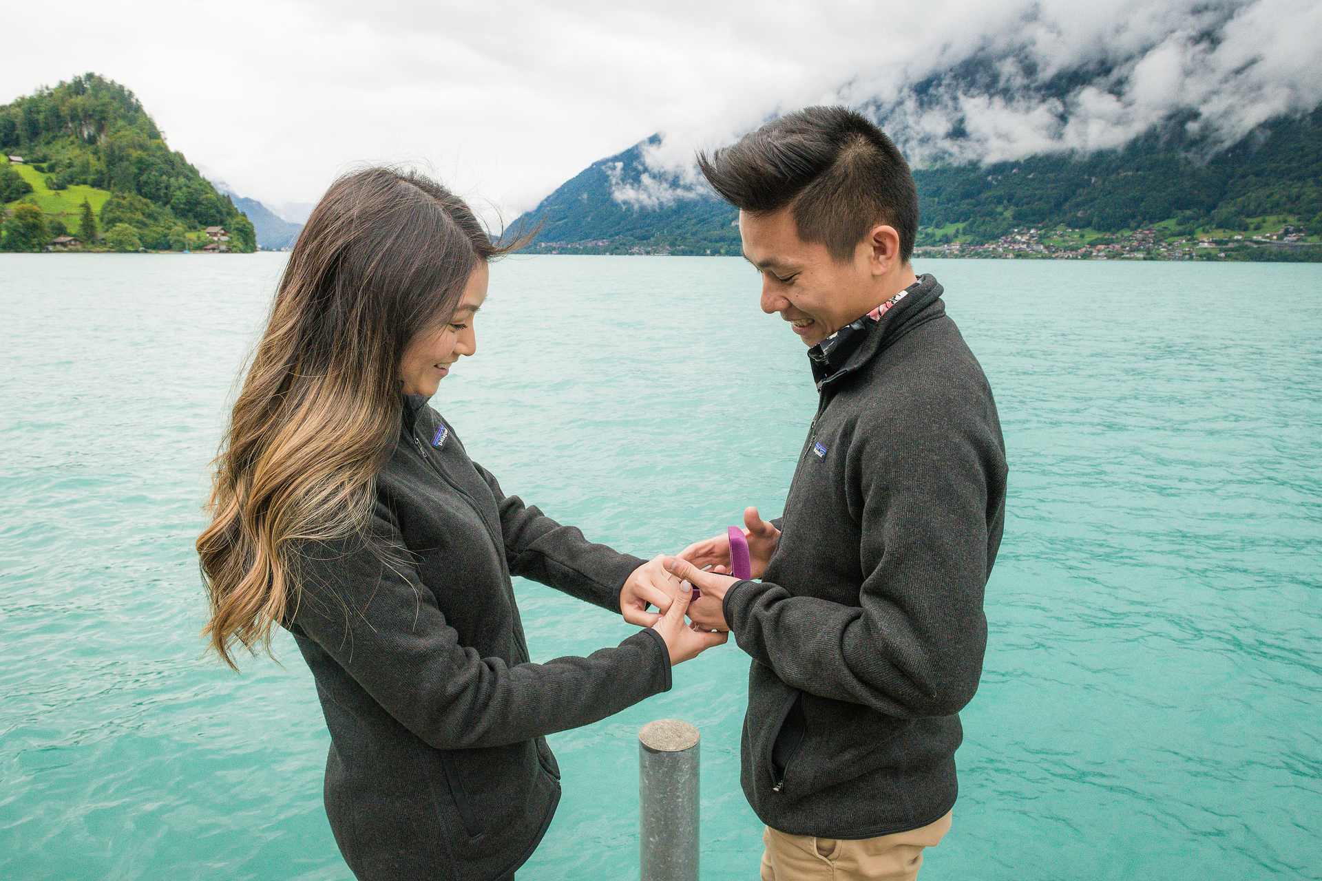 Surprise Engagement in Interlaken, Switzerland