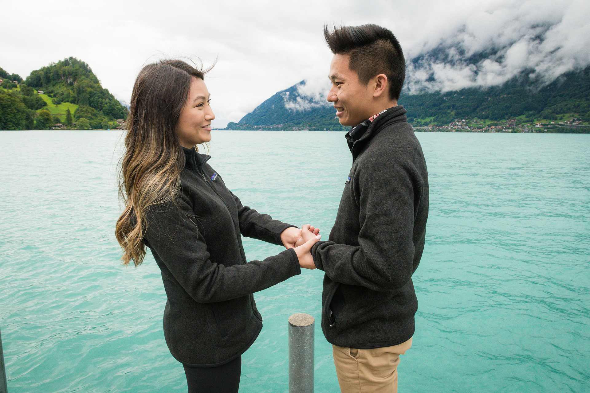 Surprise Engagement in Interlaken, Switzerland