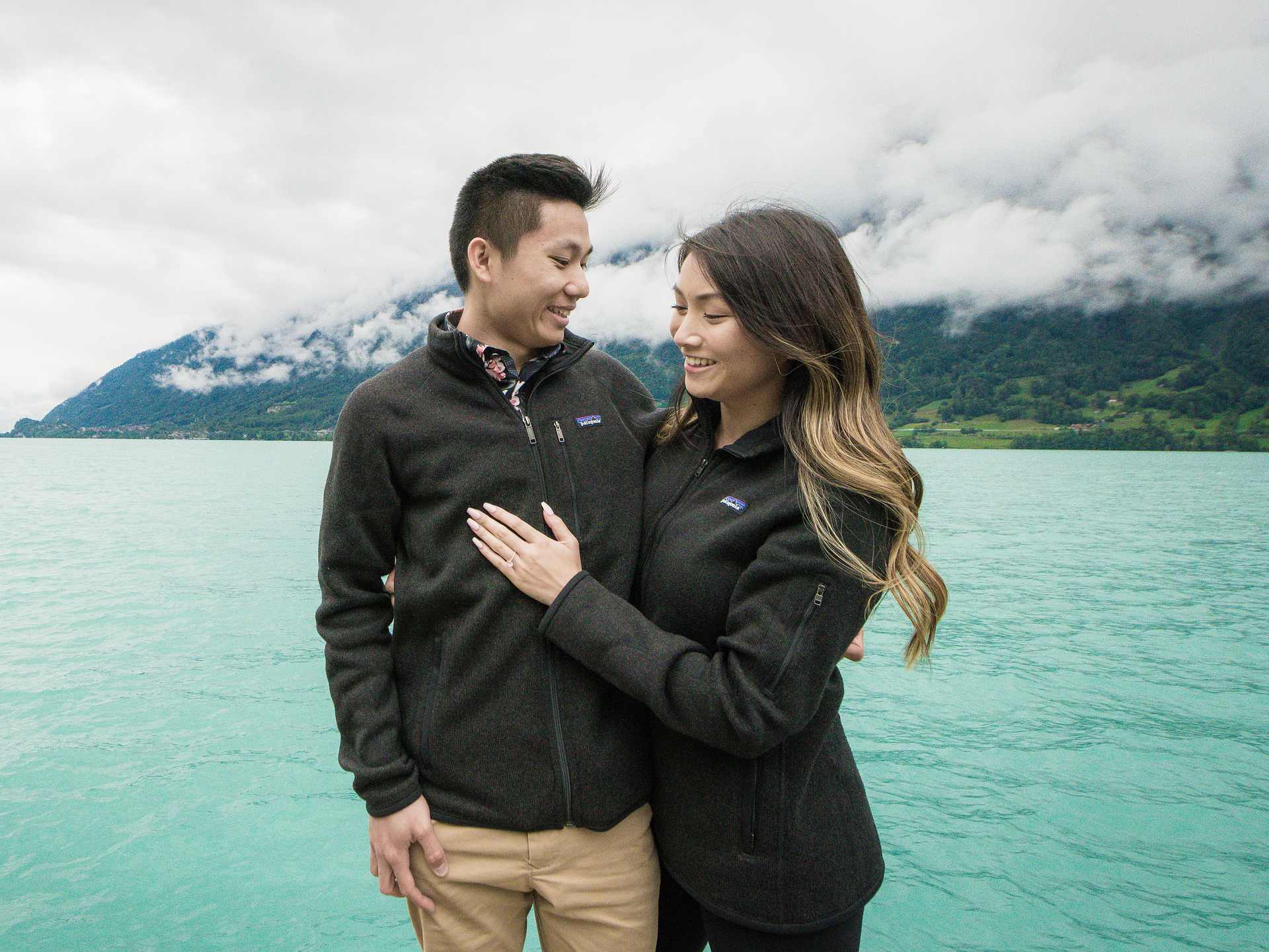 Surprise Engagement in Interlaken, Switzerland