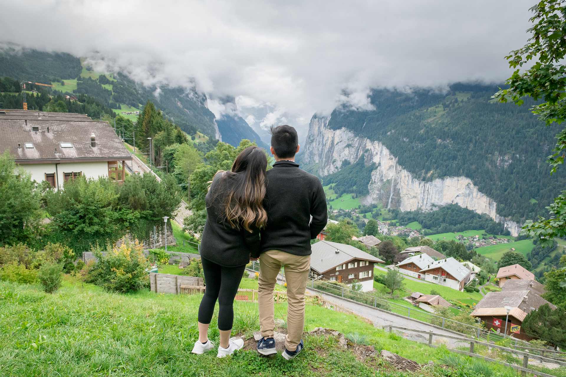 Surprise Engagement in Interlaken, Switzerland