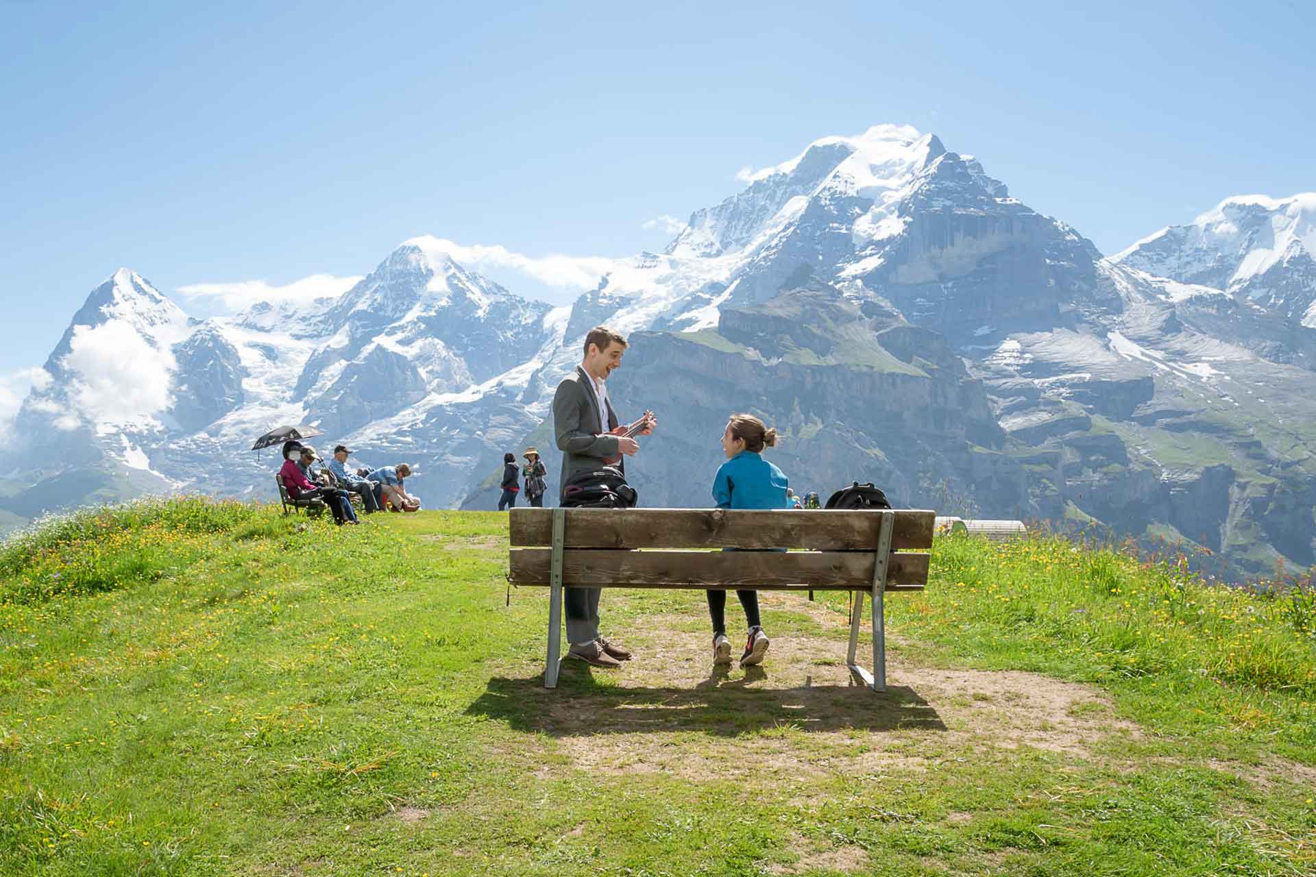 Engagement in Murren