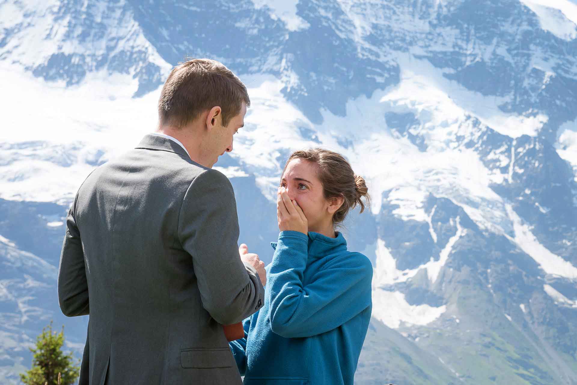 Engagement in Murren