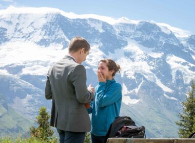 Engagement in Murren