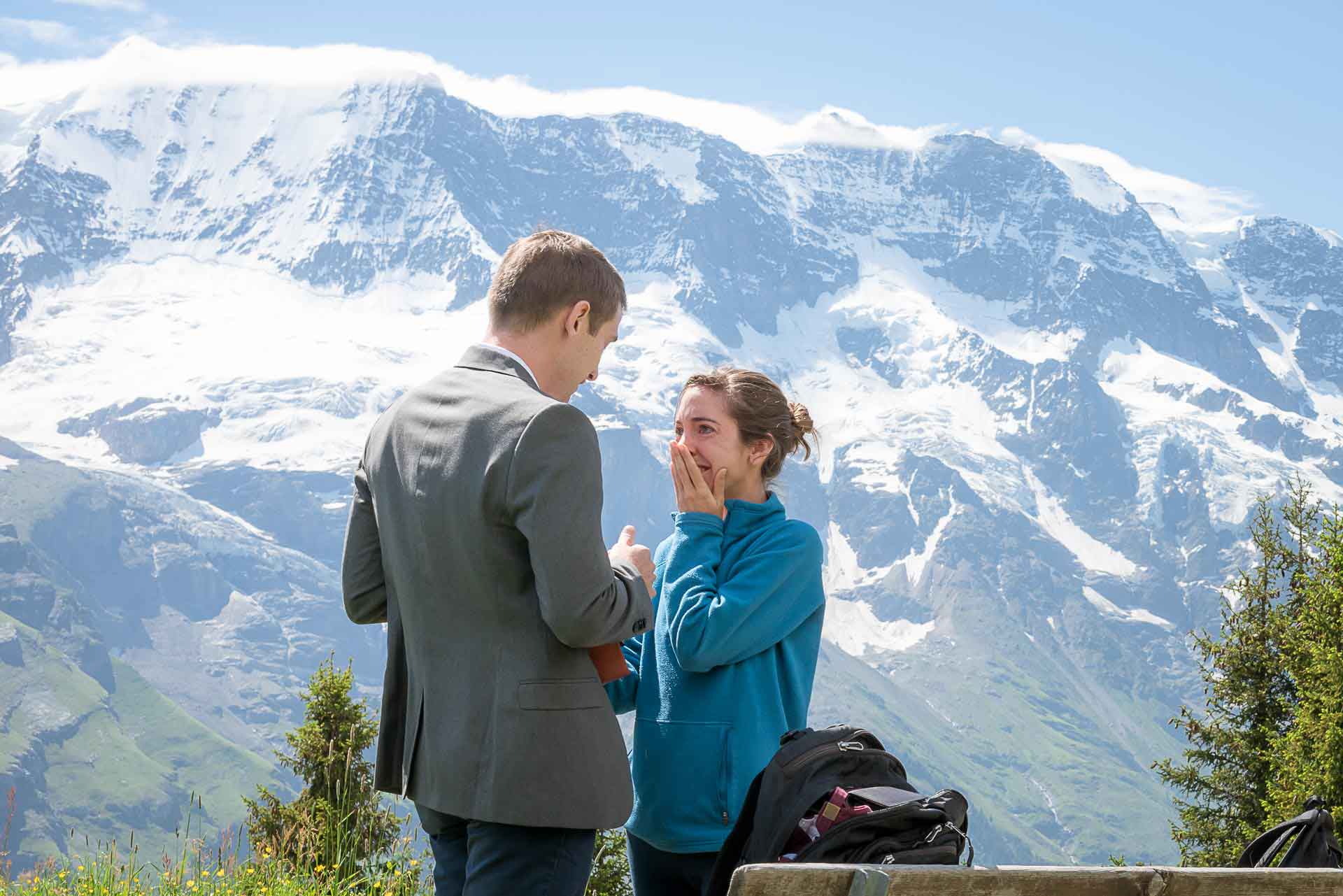 Engagement in Murren