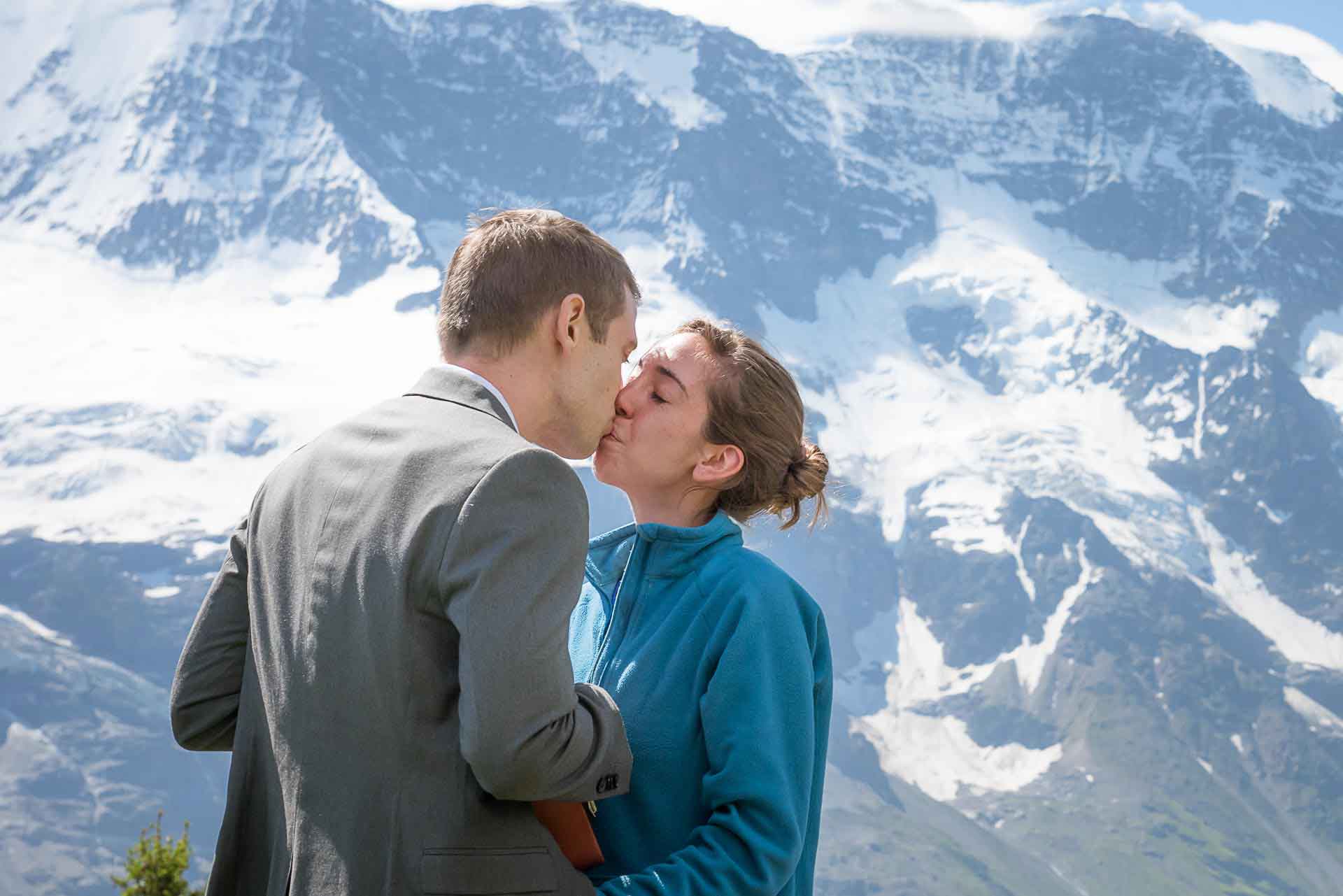 Engagement in Murren