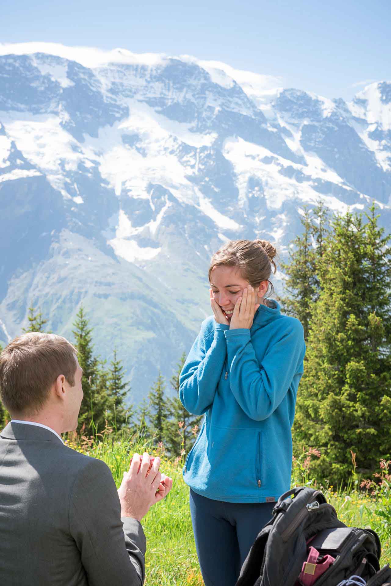 Engagement in Murren