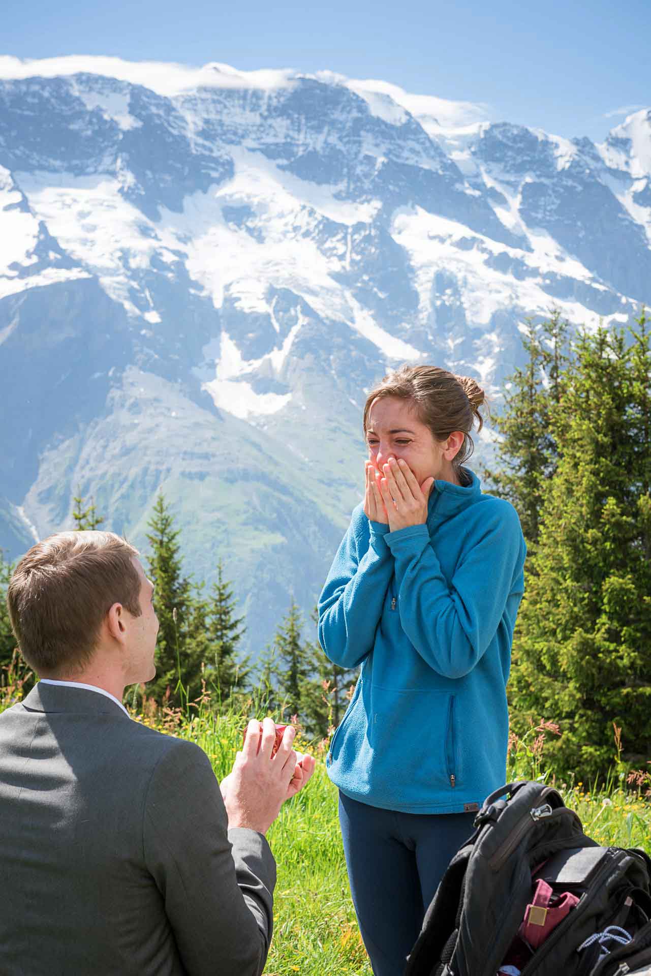 Engagement in Murren