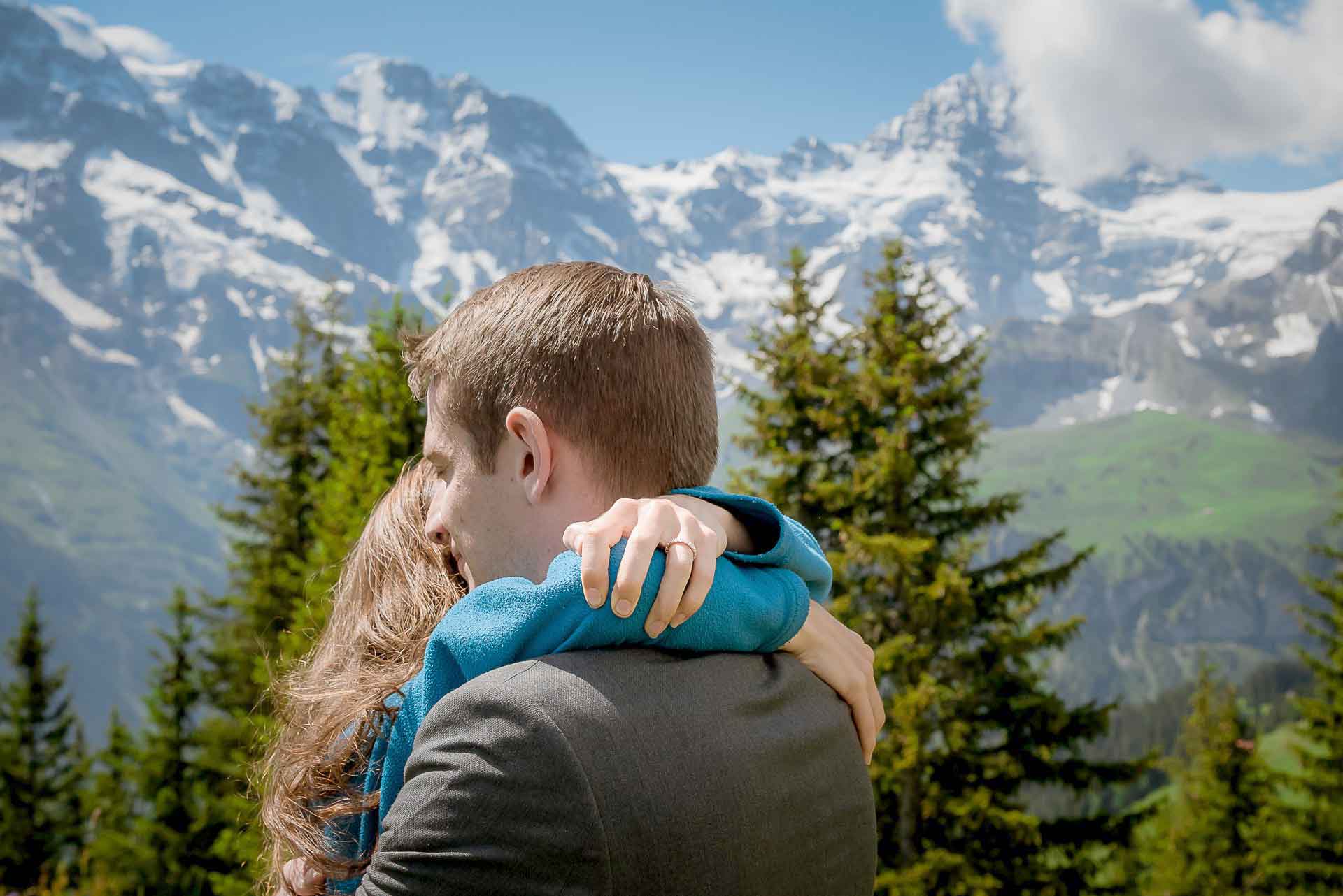 Engagement in Murren