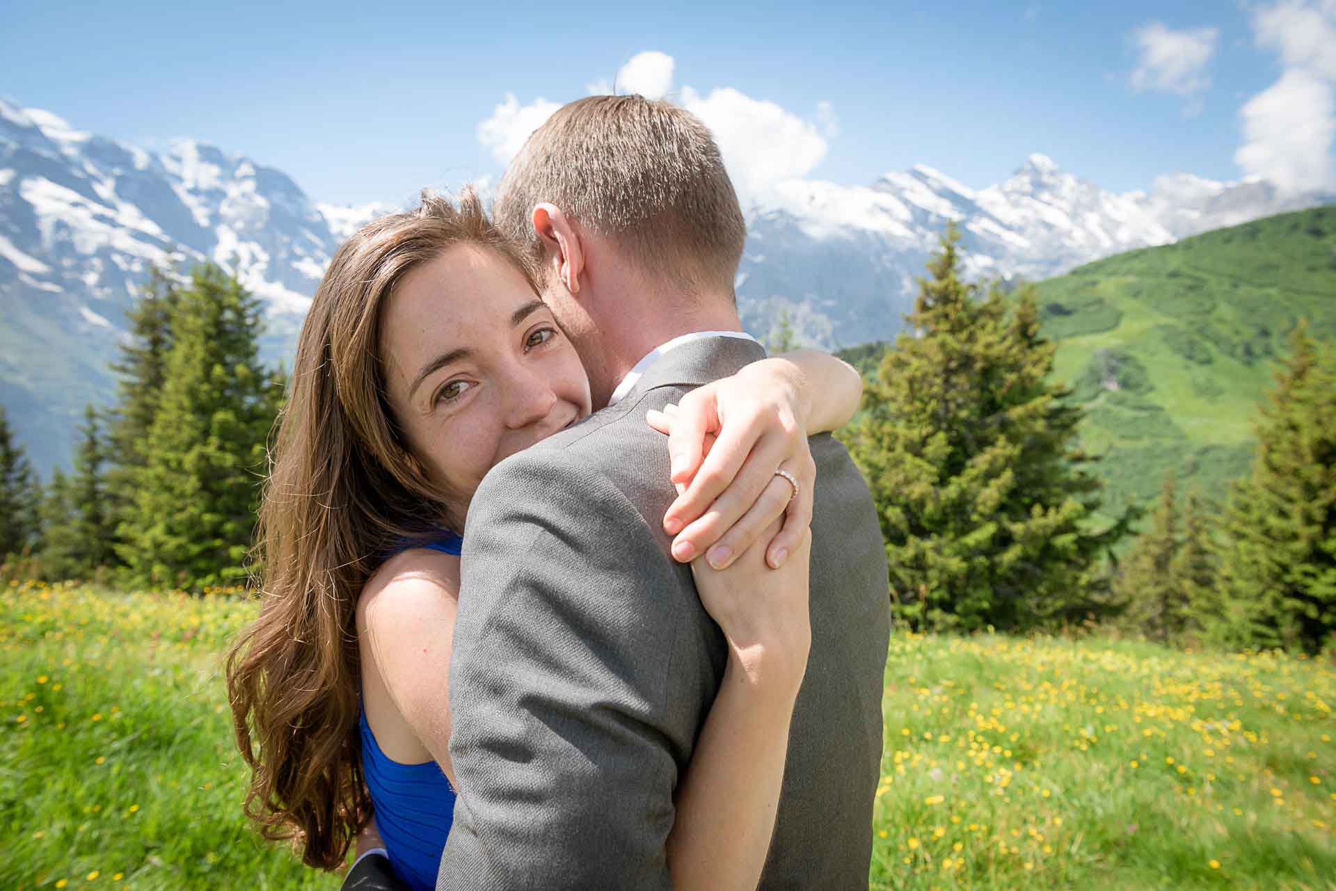 Engagement in Murren