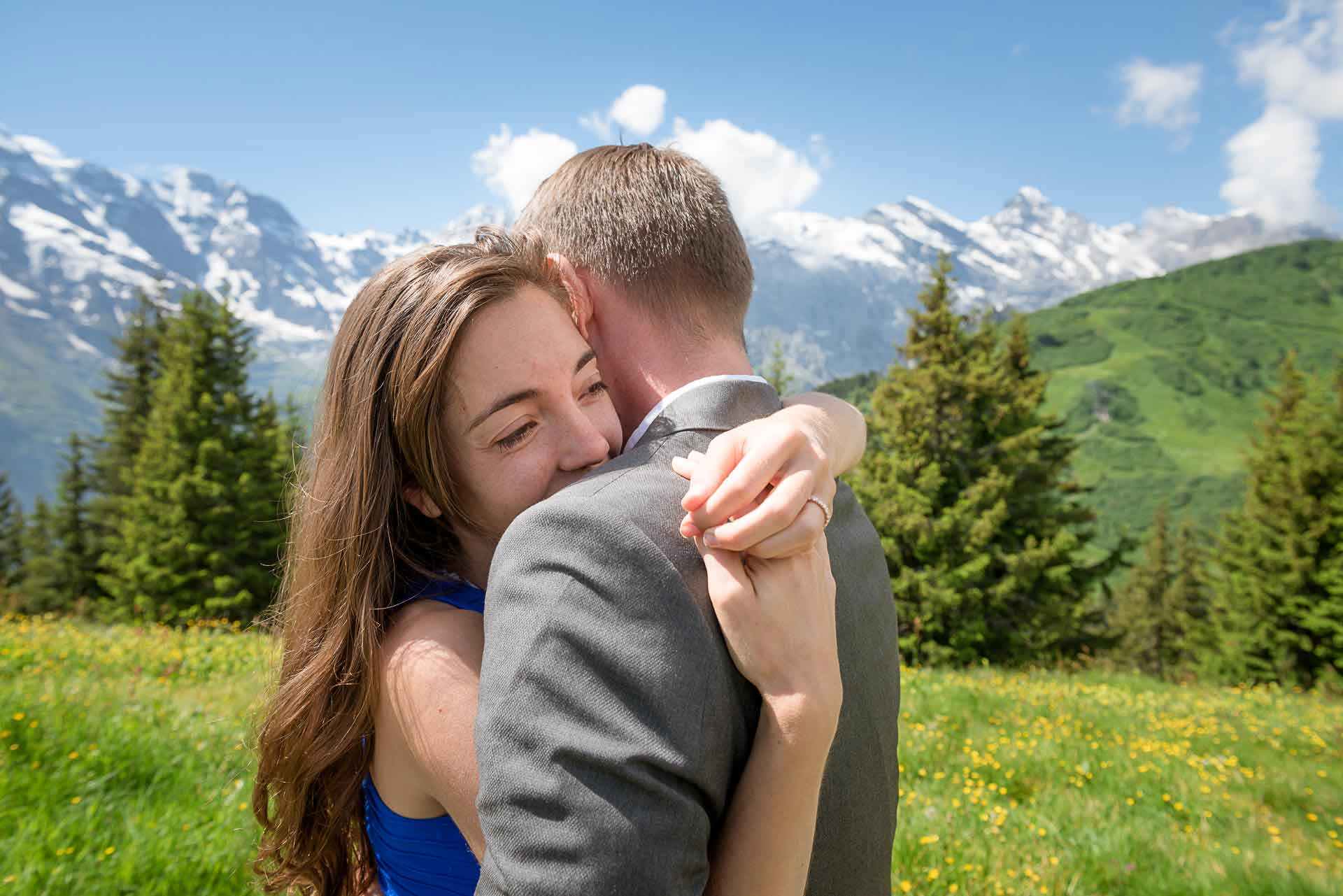 Engagement in Murren