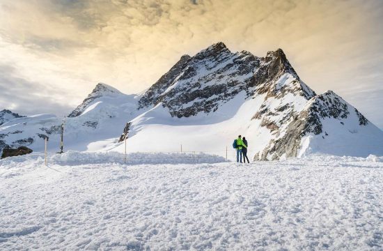 Photographer Jungfraujoch in the Swiss Alps