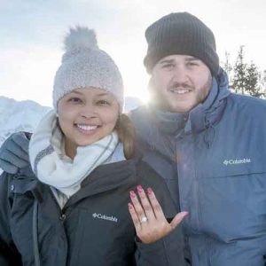 Engagement in Murren, Switzerland