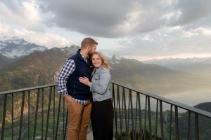 Surprise Engagement on the Harder Kulm Surprise Engagement on the Harder Kulm