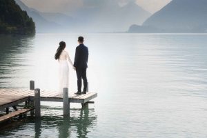After Wedding Photo Shoot in Iseltwald