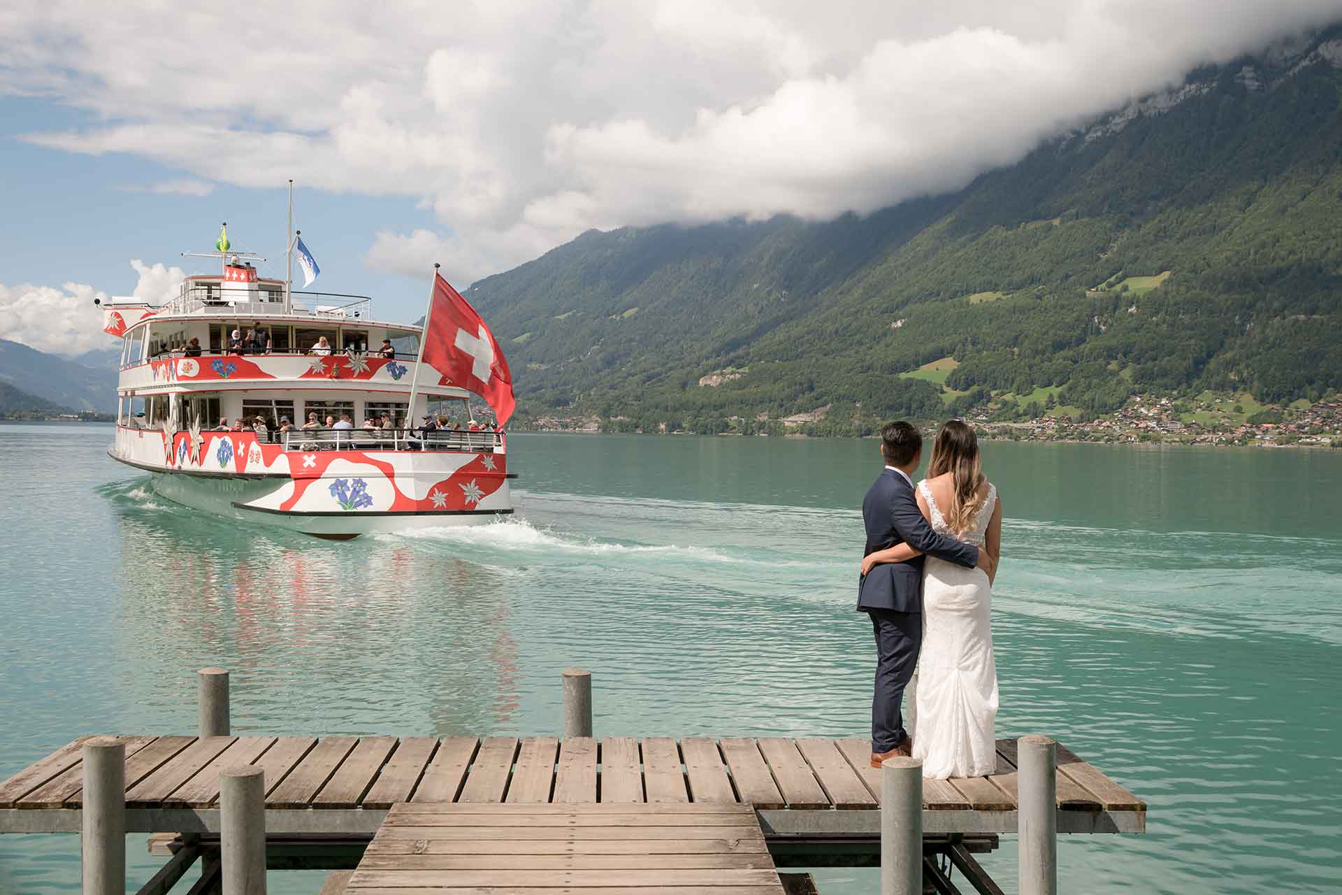 After Wedding Photo Shoot near Interlaken