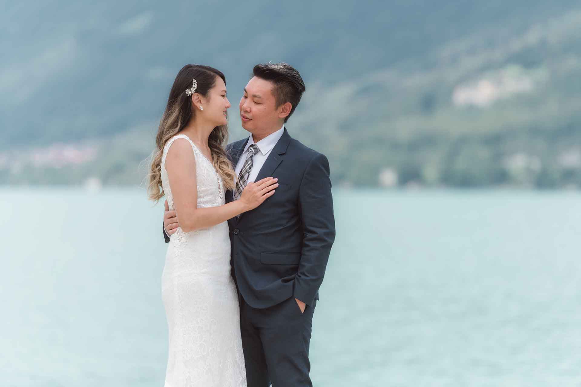 After Wedding Photo Shoot near Interlaken