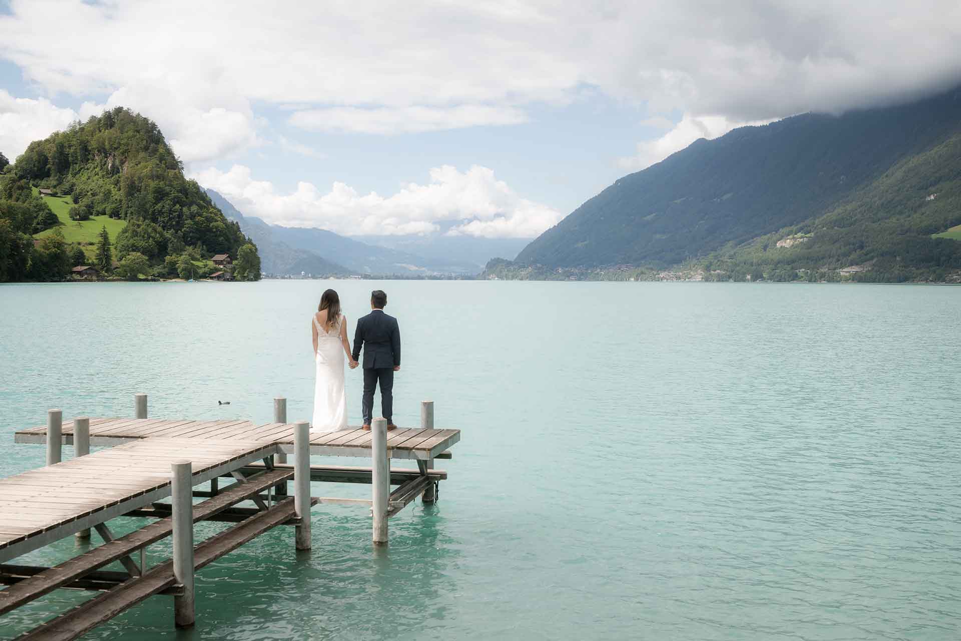 After Wedding Photo Shoot near Interlaken