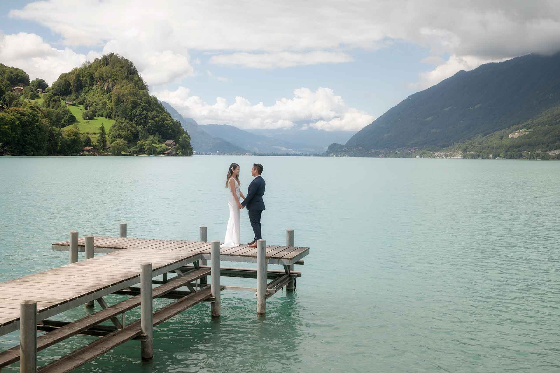 After Wedding Photo Shoot near Interlaken