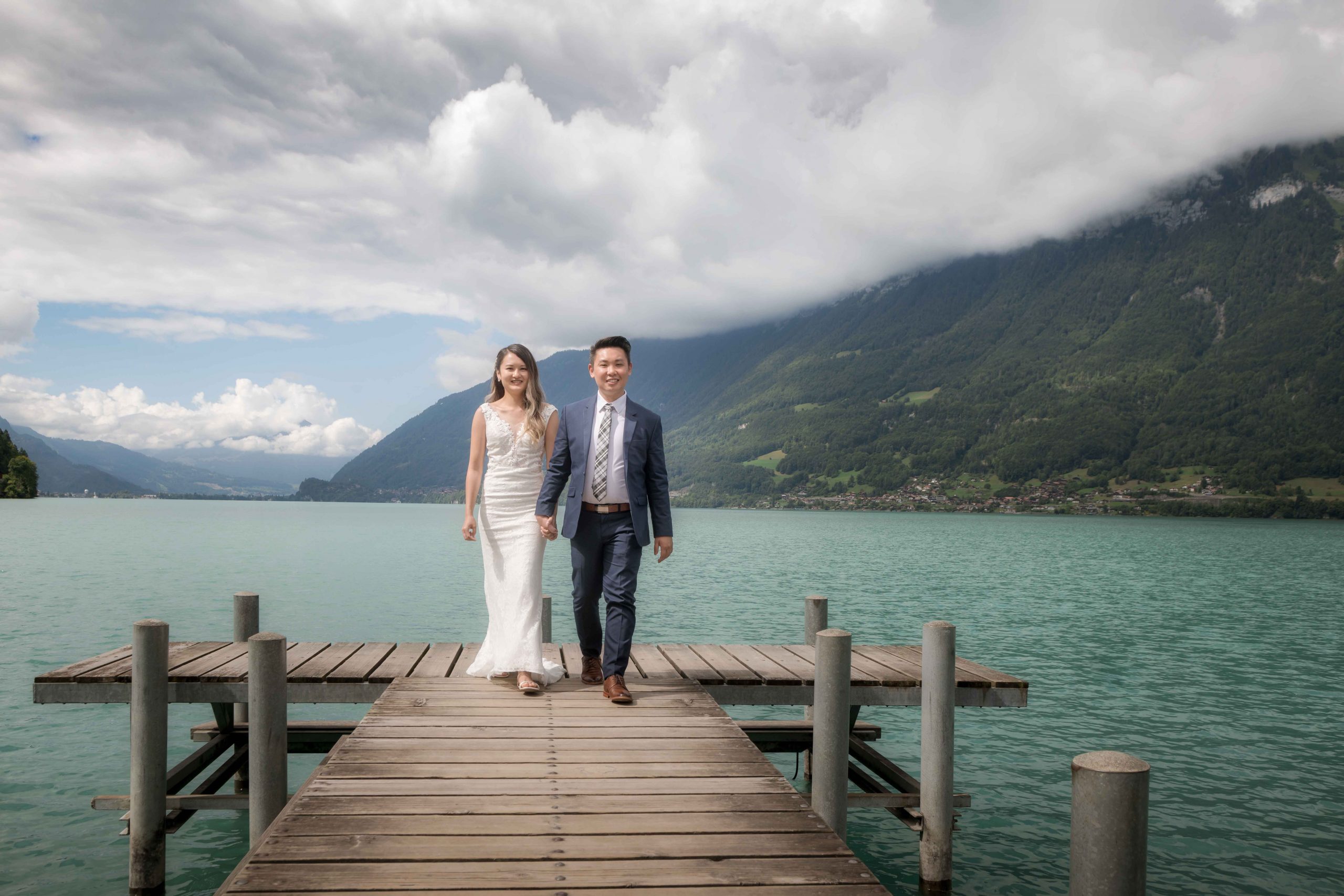 After Wedding Photo Shoot near Interlaken