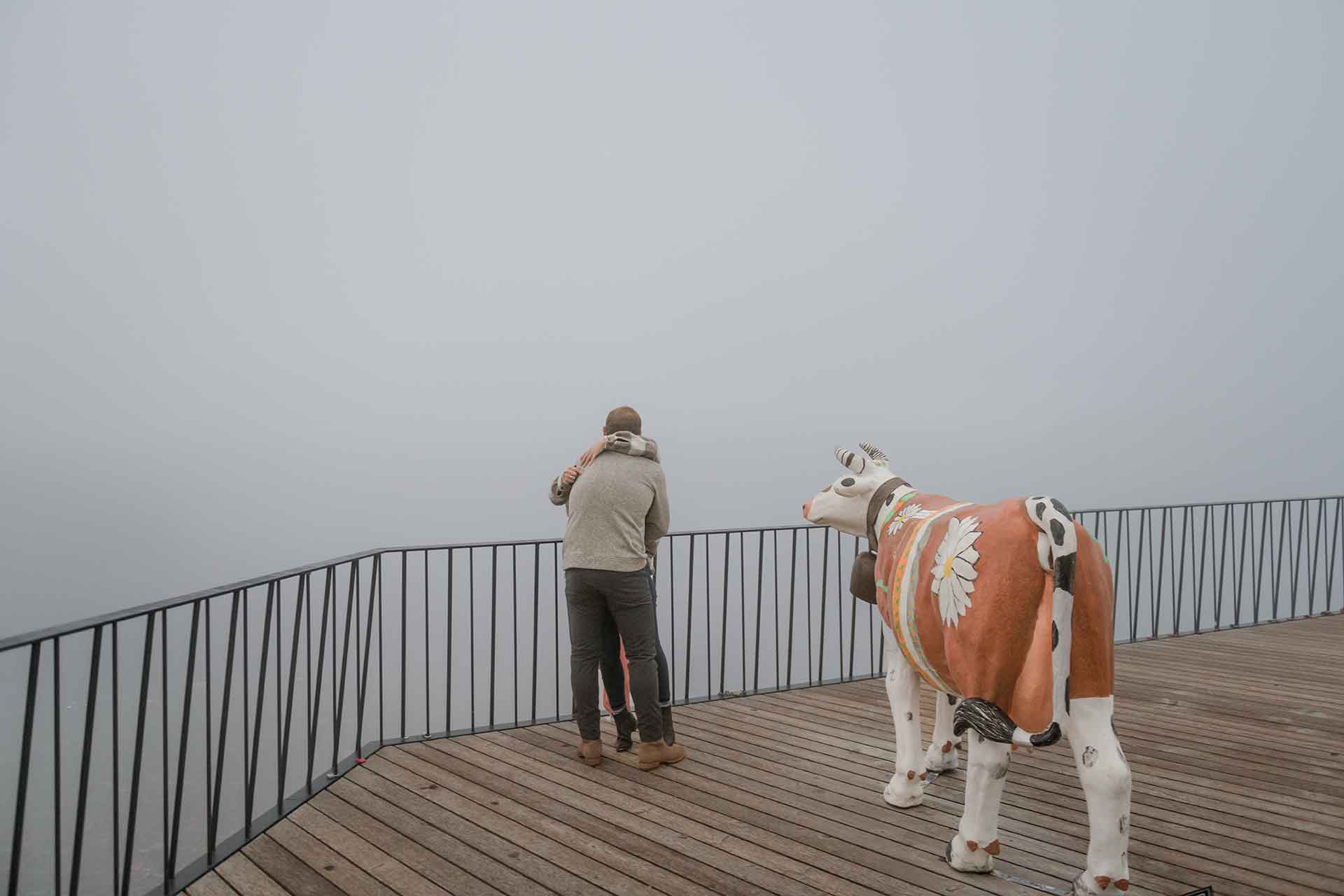 Surprise Engagement Harder Kulm Interlaken