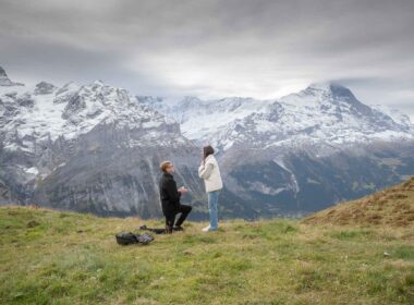 Surprise Engagement Grindelwald First