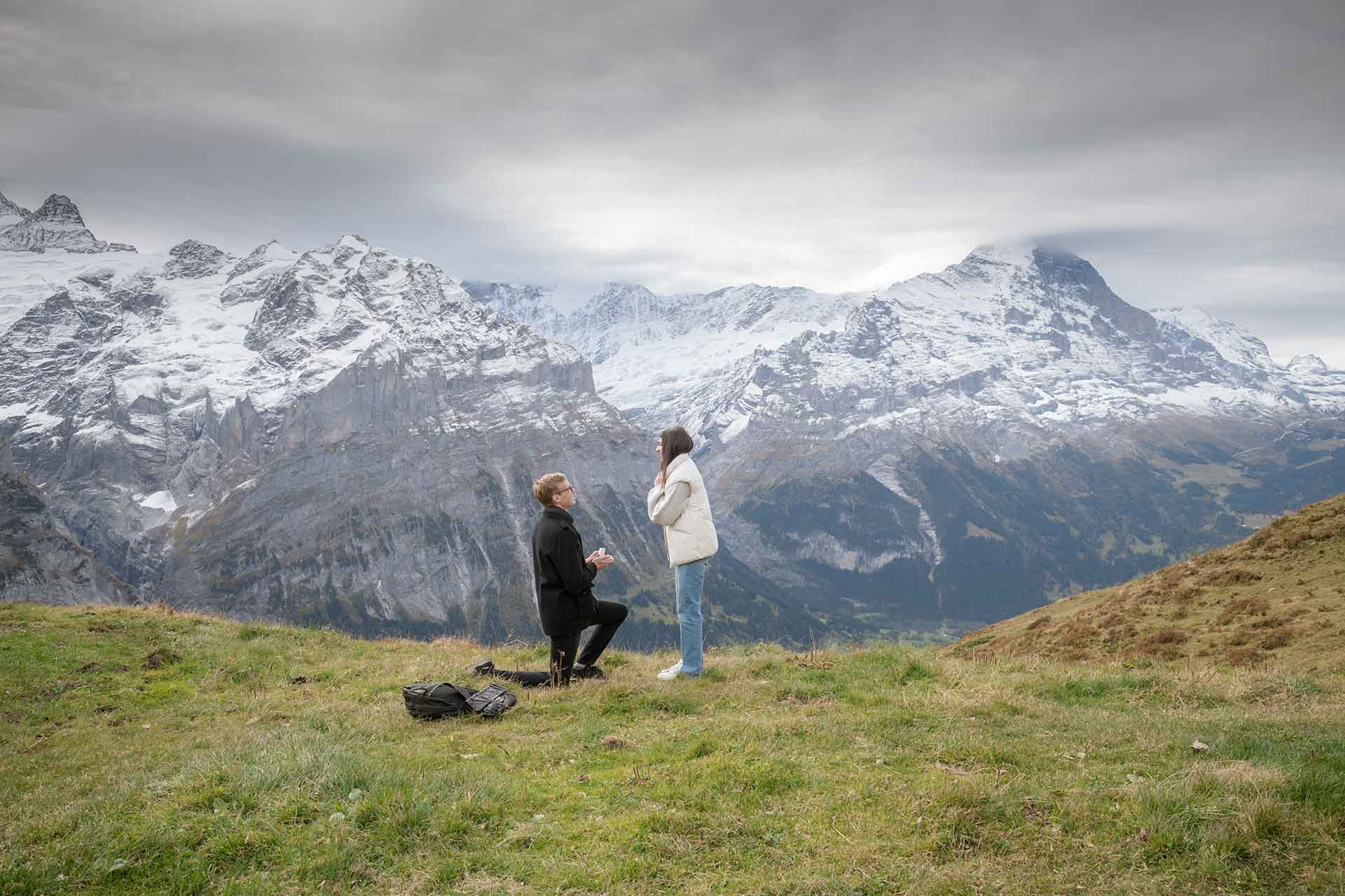 Surprise Engagement Grindelwald First