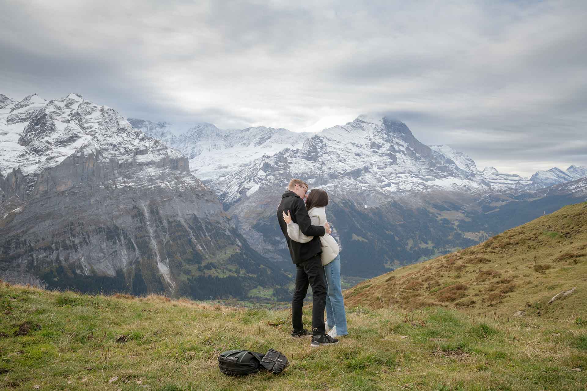 Surprise Engagement Grindelwald First