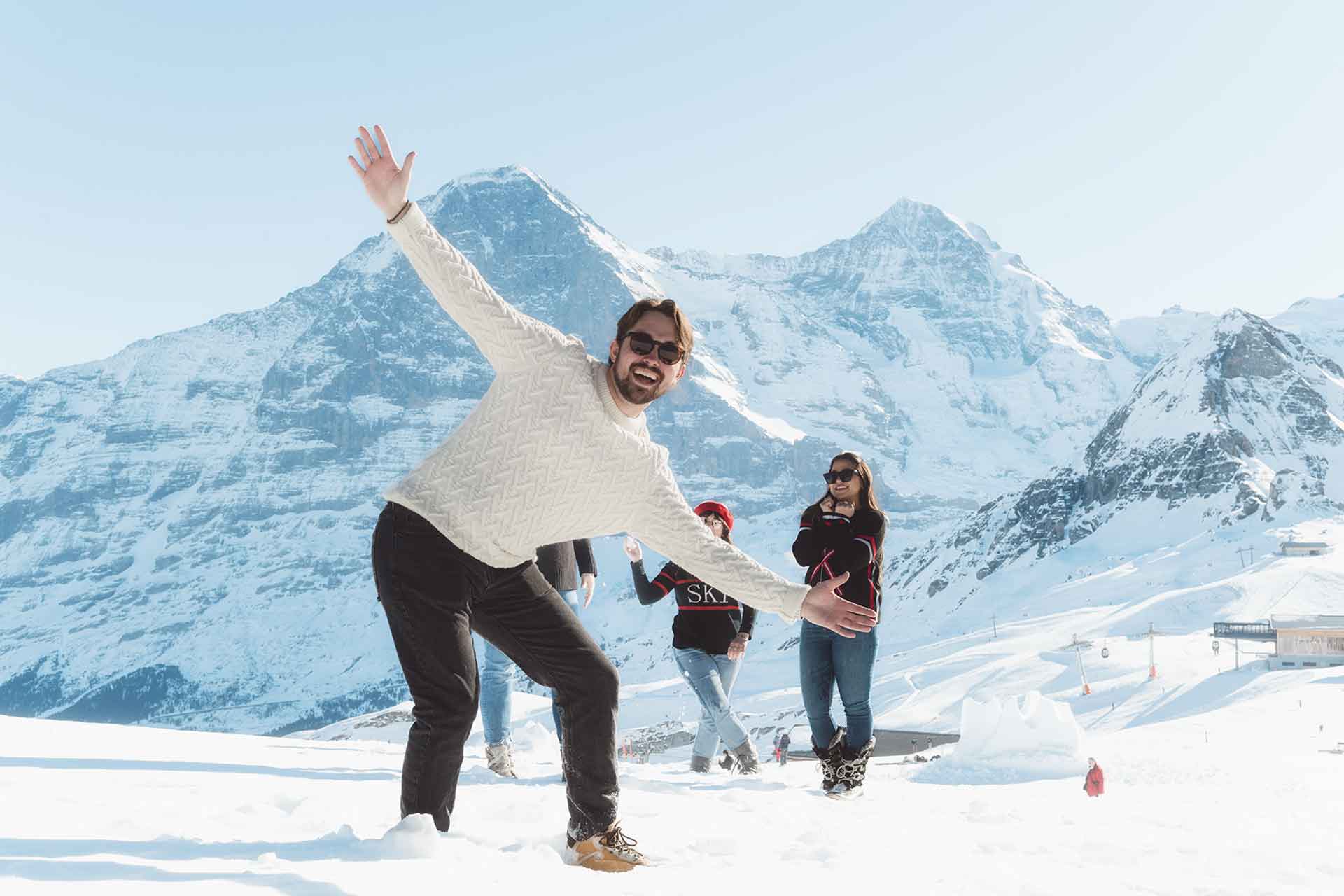 Family Photo Shoot on Männlichen Mountain