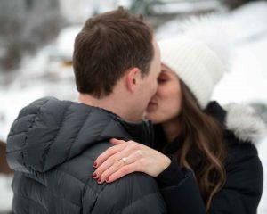 Marriage proposal in Lauterbrunnen