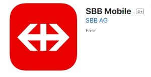 SBB Mobile app