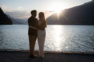 Surprise engagement in Iseltwald