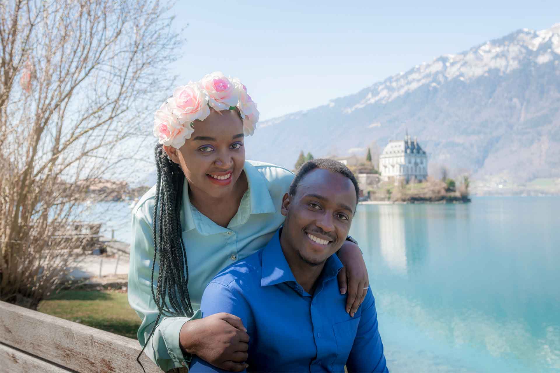 Couples photo shoot in Interlaken