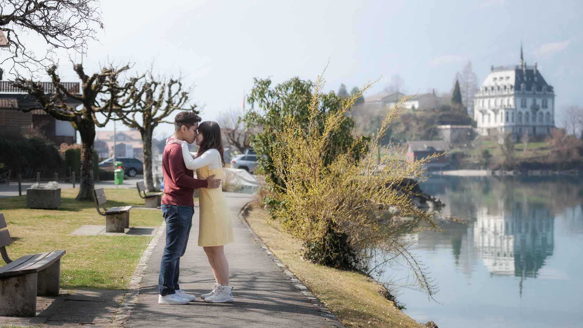 Surprise Marriage Proposal in Iseltwald