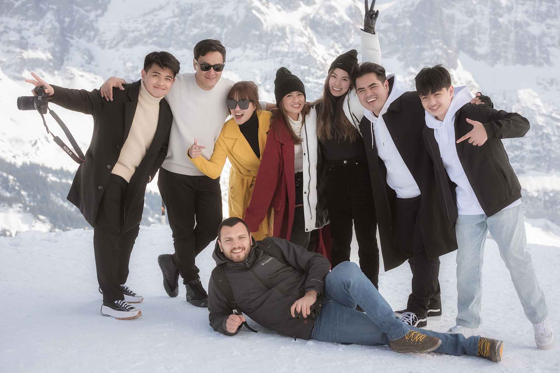 wedding proposal in grindelwald