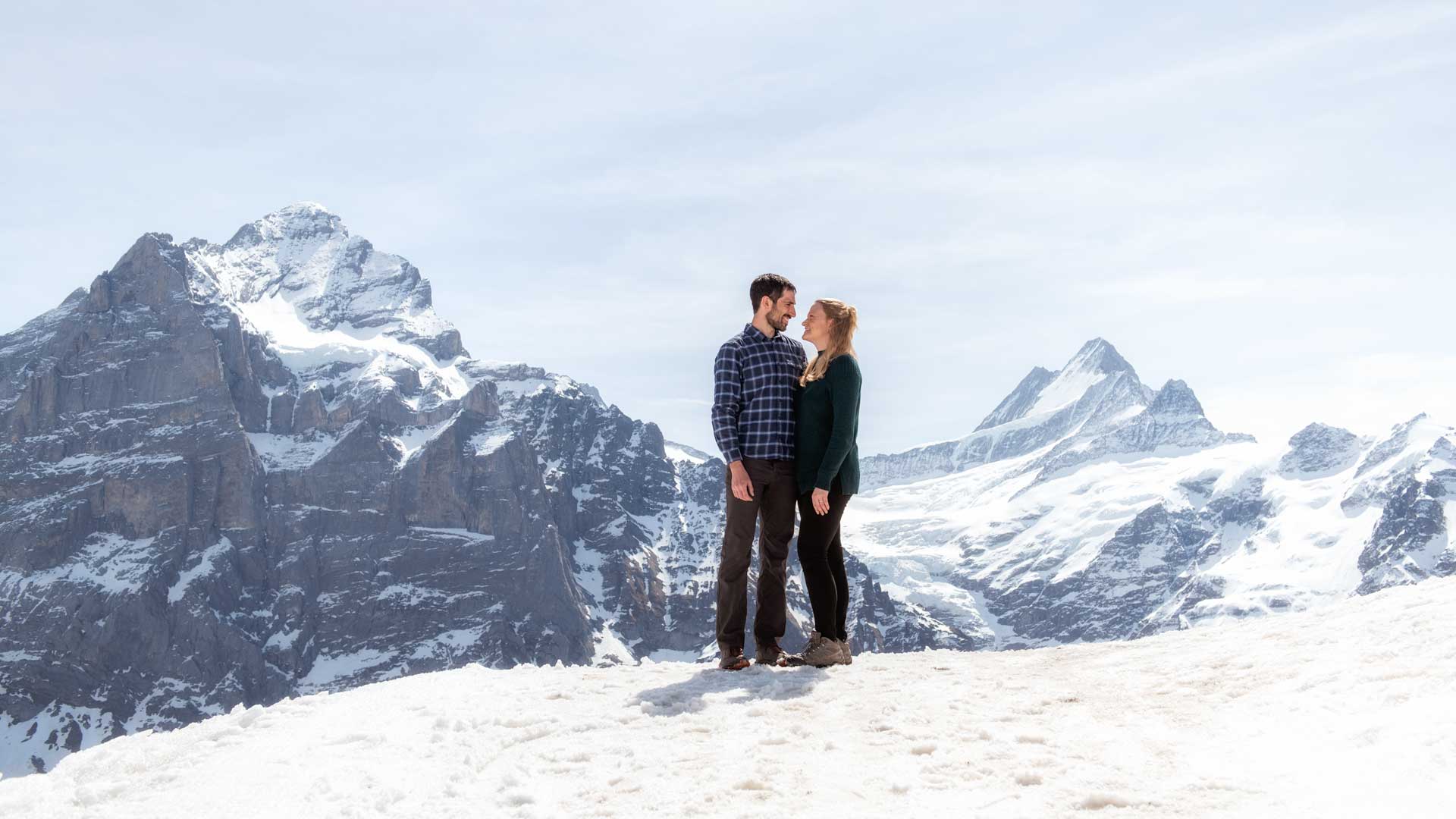 Couple photo shoot in Grindelwald